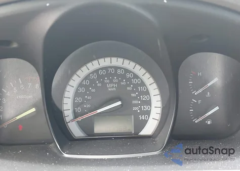 2007 Kia Spectra Ex из США, поврежденный, VIN KNAFE121X75456489